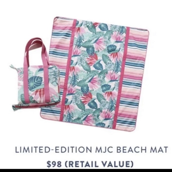 NWTIB Matilda Jane Enchanted Garden Beach Mat - Picture 4 of 7